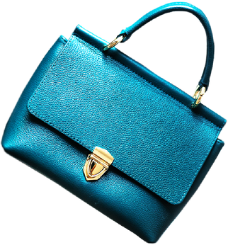 blue bag cutout